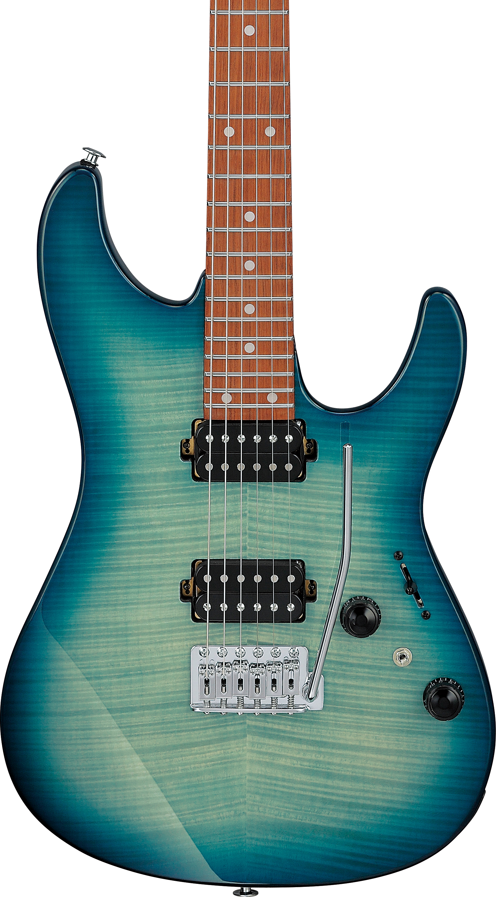 IBANEZ AZ E-Gitarre 6-String - Transparent Turquoise Burst