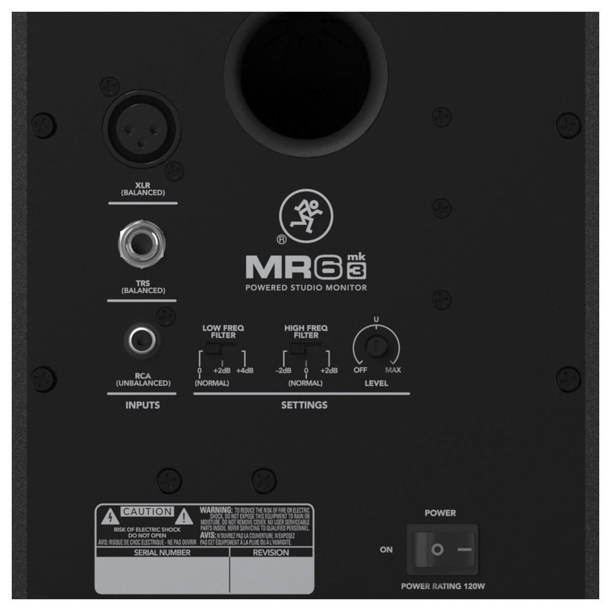 MACKIE MR6 MK3 Aktiv Studiomonitor