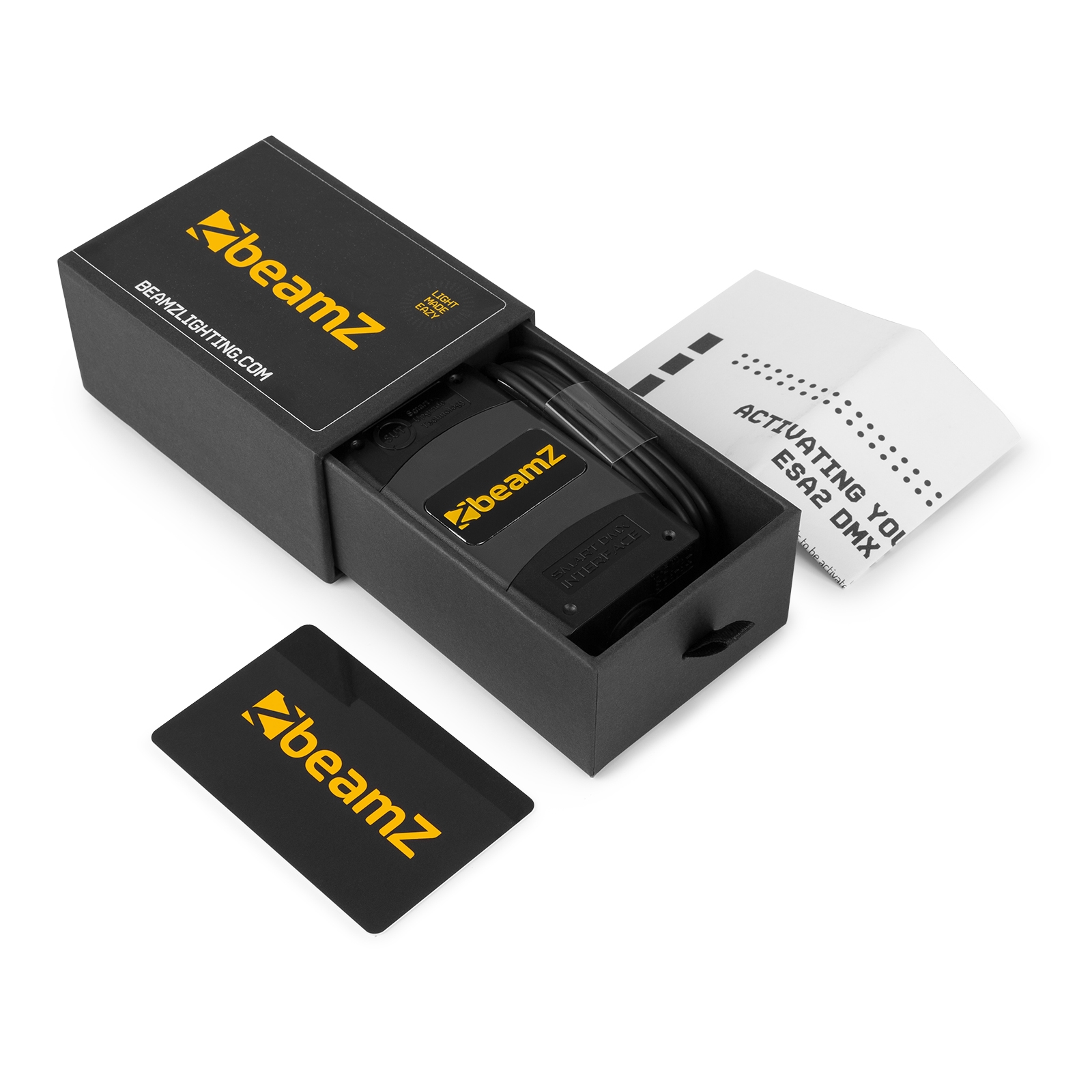 BEAMZ USB DMX Interface inklusive LIGHT RIDER/ESA2 Software