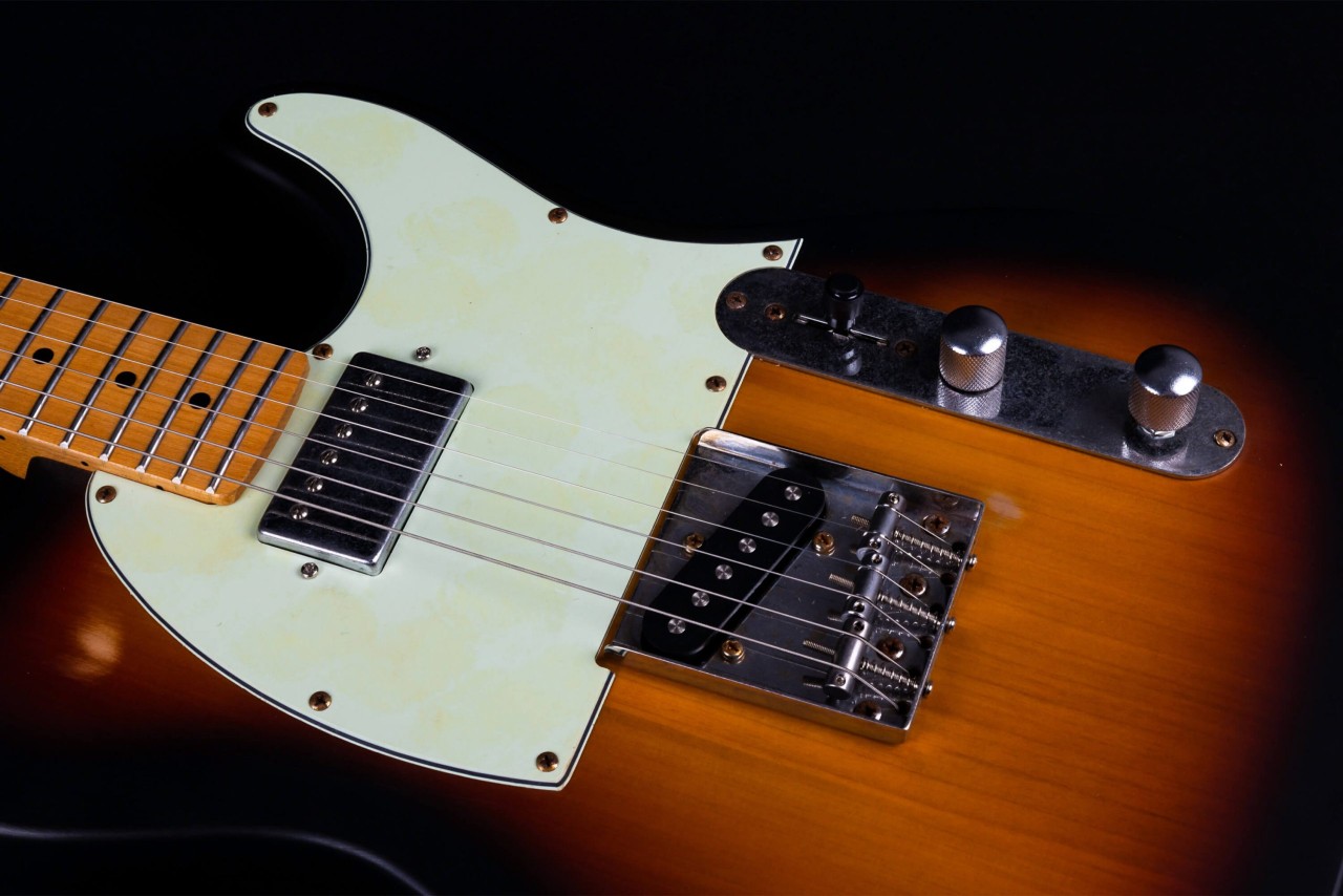 JET JT-350 RLC Sunburst Distressed E-Gitarre