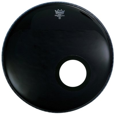 REMO Powerstroke 3 20“ Ebony PS-1020-ES