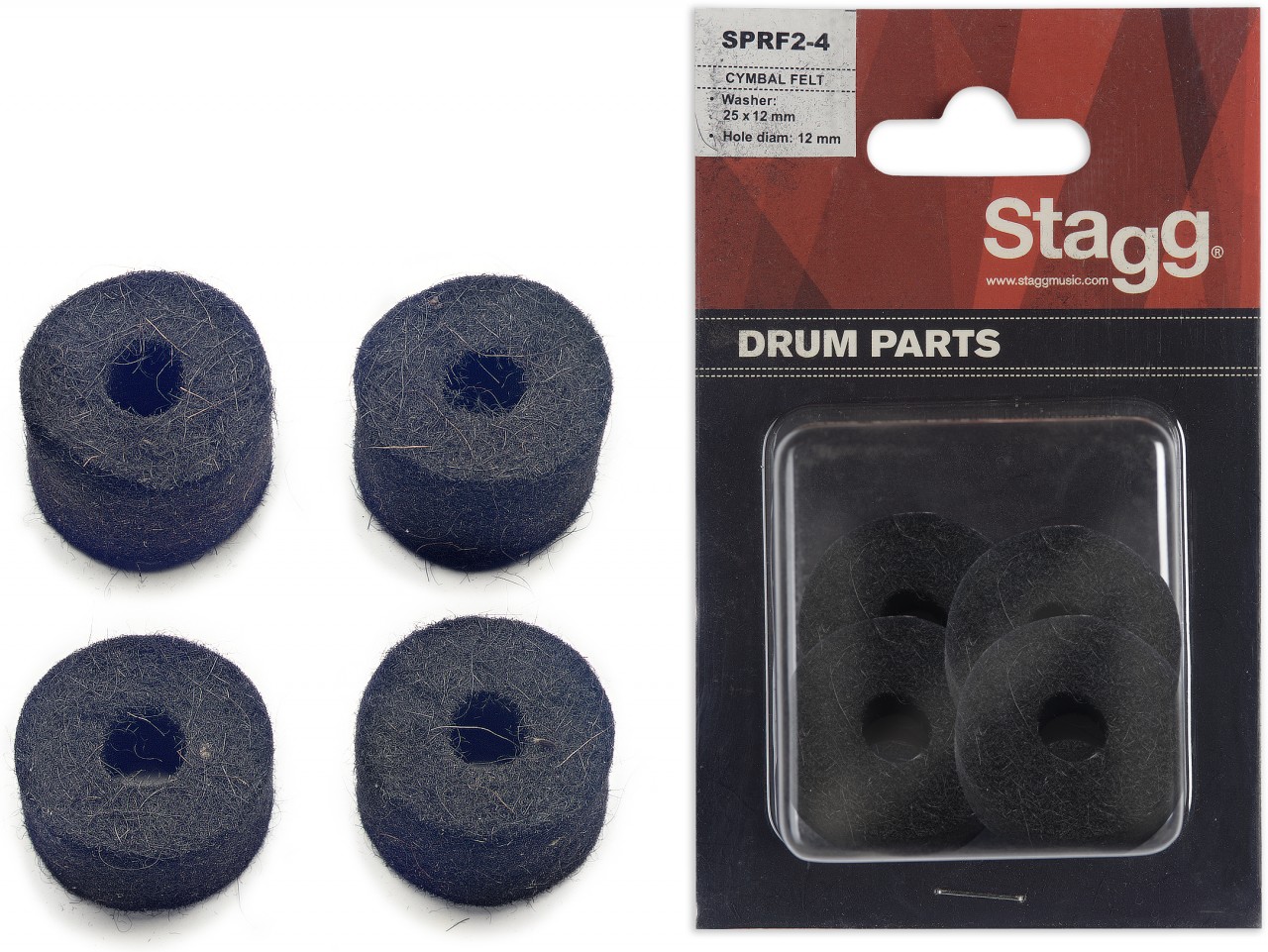 STAGG Hi-Hat Clutch Felt Washer SPRF2-4