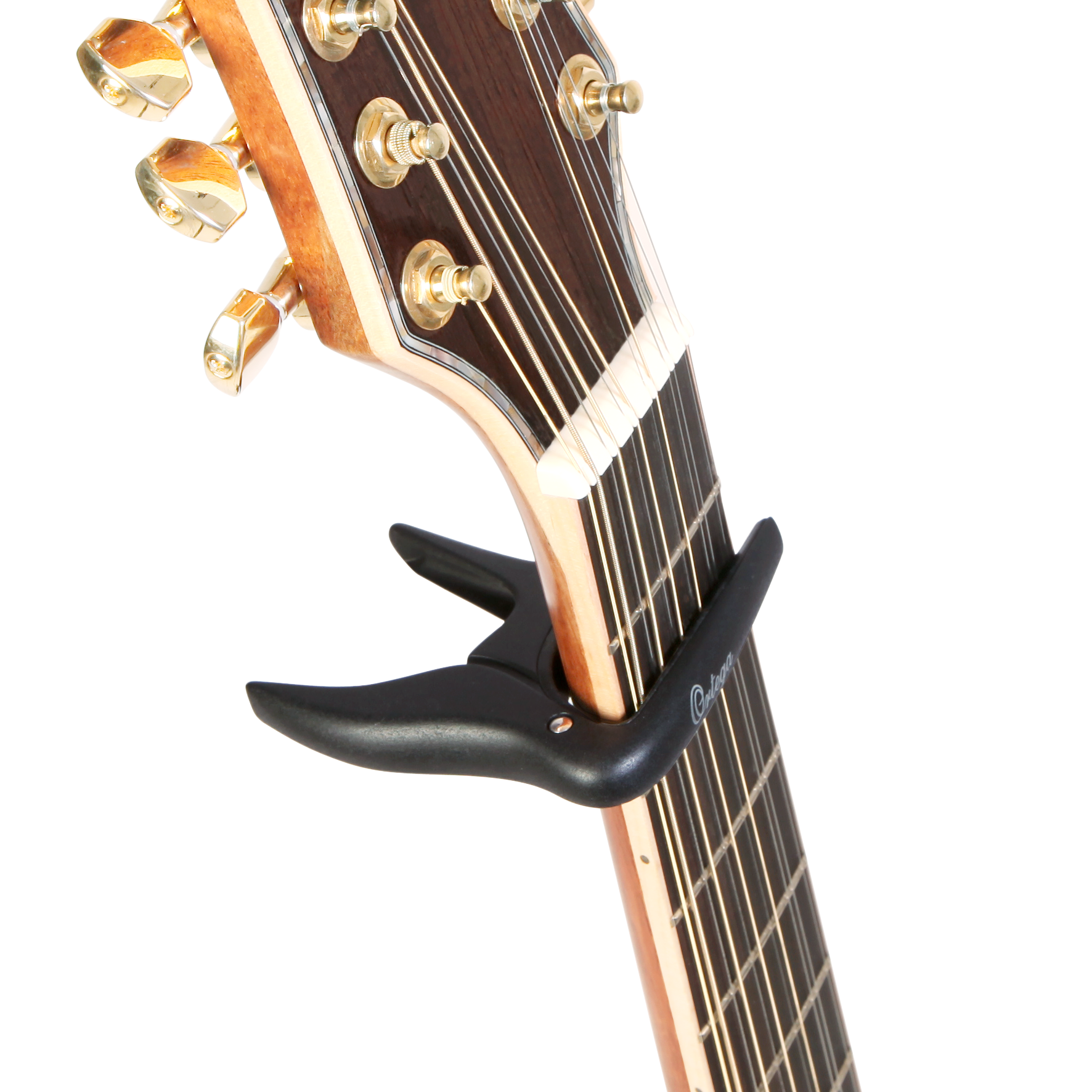 ORTEGA Curved Guitar Capo - Black