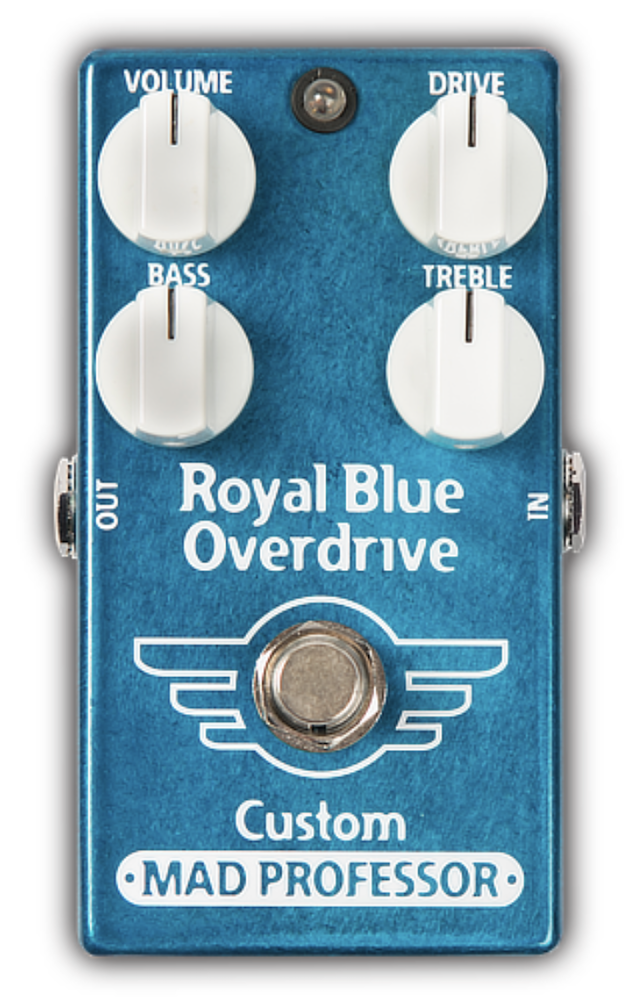 Mad Professor Royal Blue Overdrive Custom