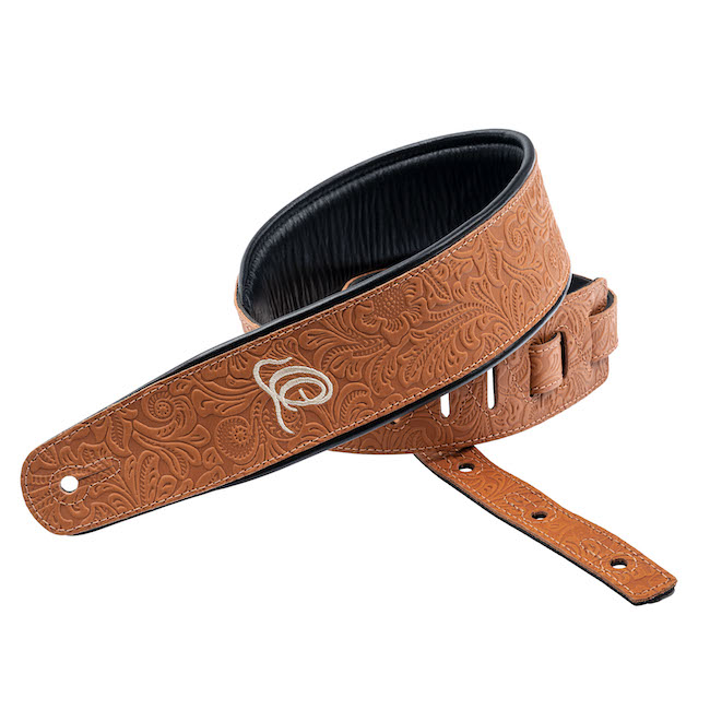 ORTEGA Echtleder Gurt - Byzantine Bourbon OSBY-4