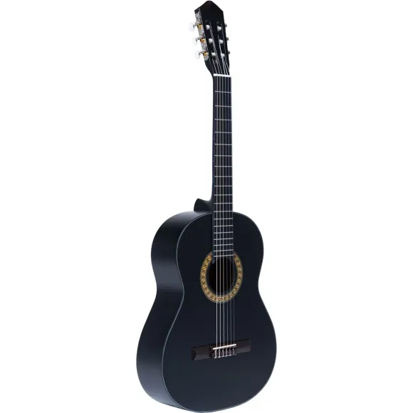 SANTANA CL-18-MBK Konzertgitarre 4/4 Matt Schwarz