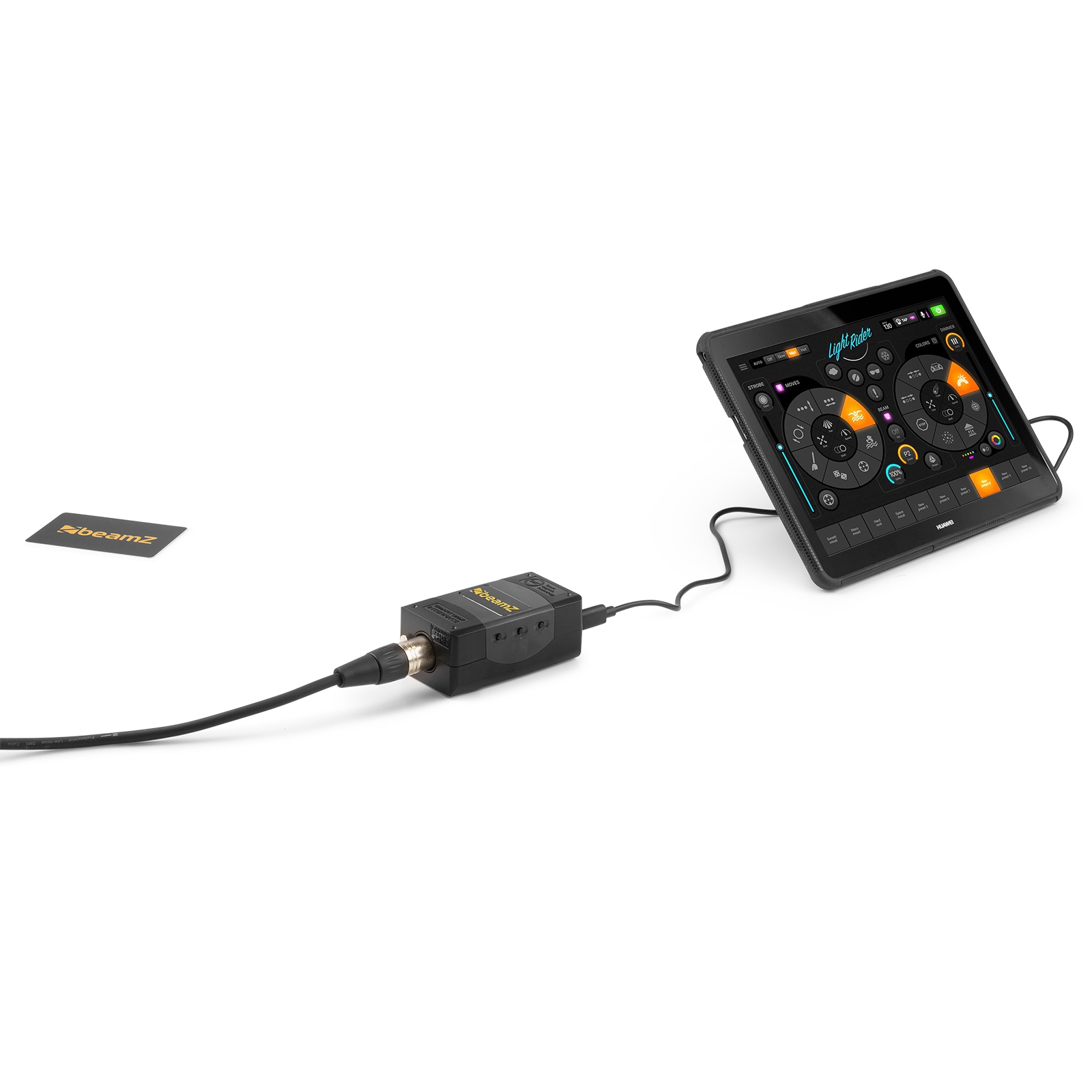 BEAMZ USB DMX Interface inklusive LIGHT RIDER/ESA2 Software