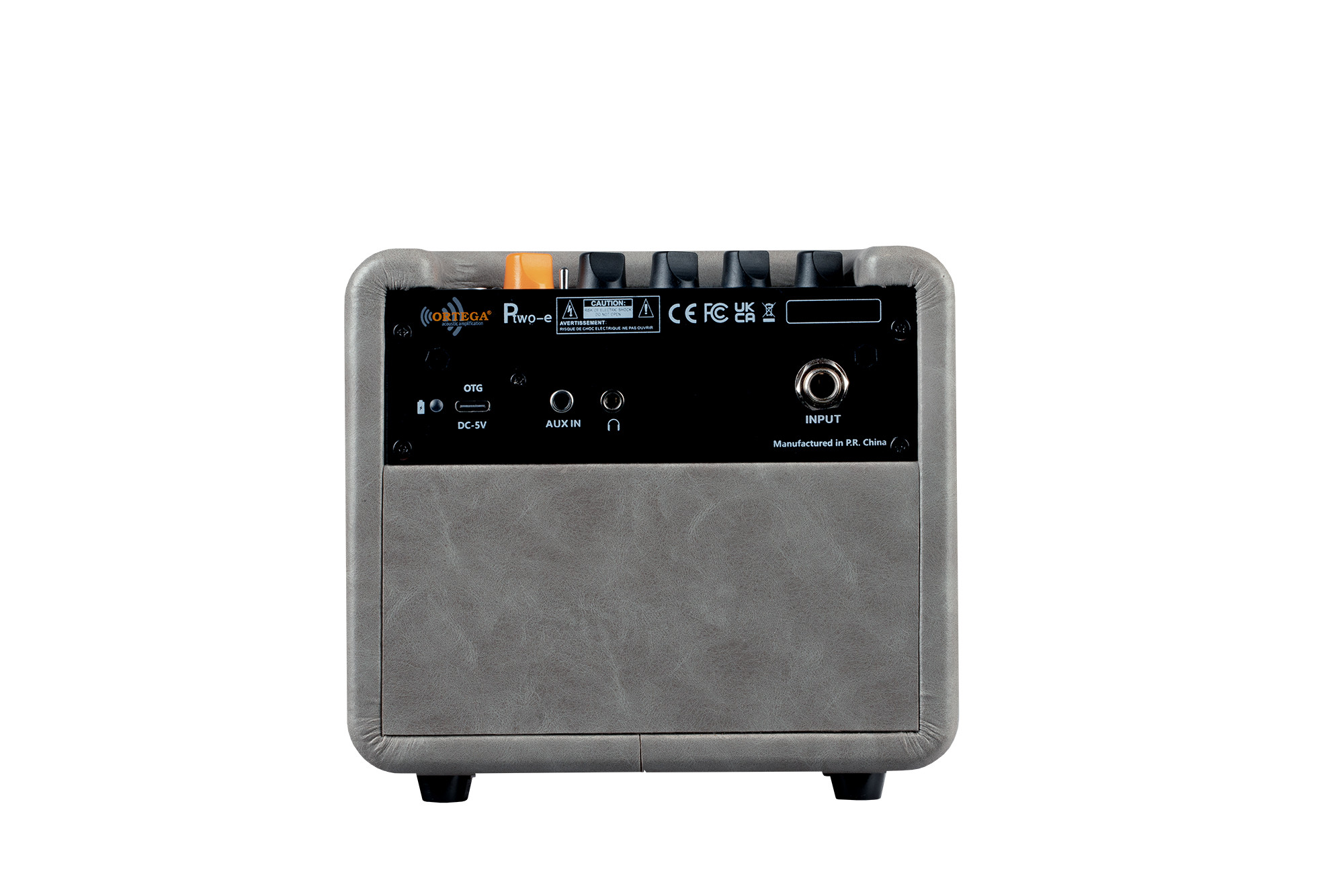 ORTEGA PTWO-E Verstärker für E-Gitarre mit Effekten und Bluetooth – 12 Watt