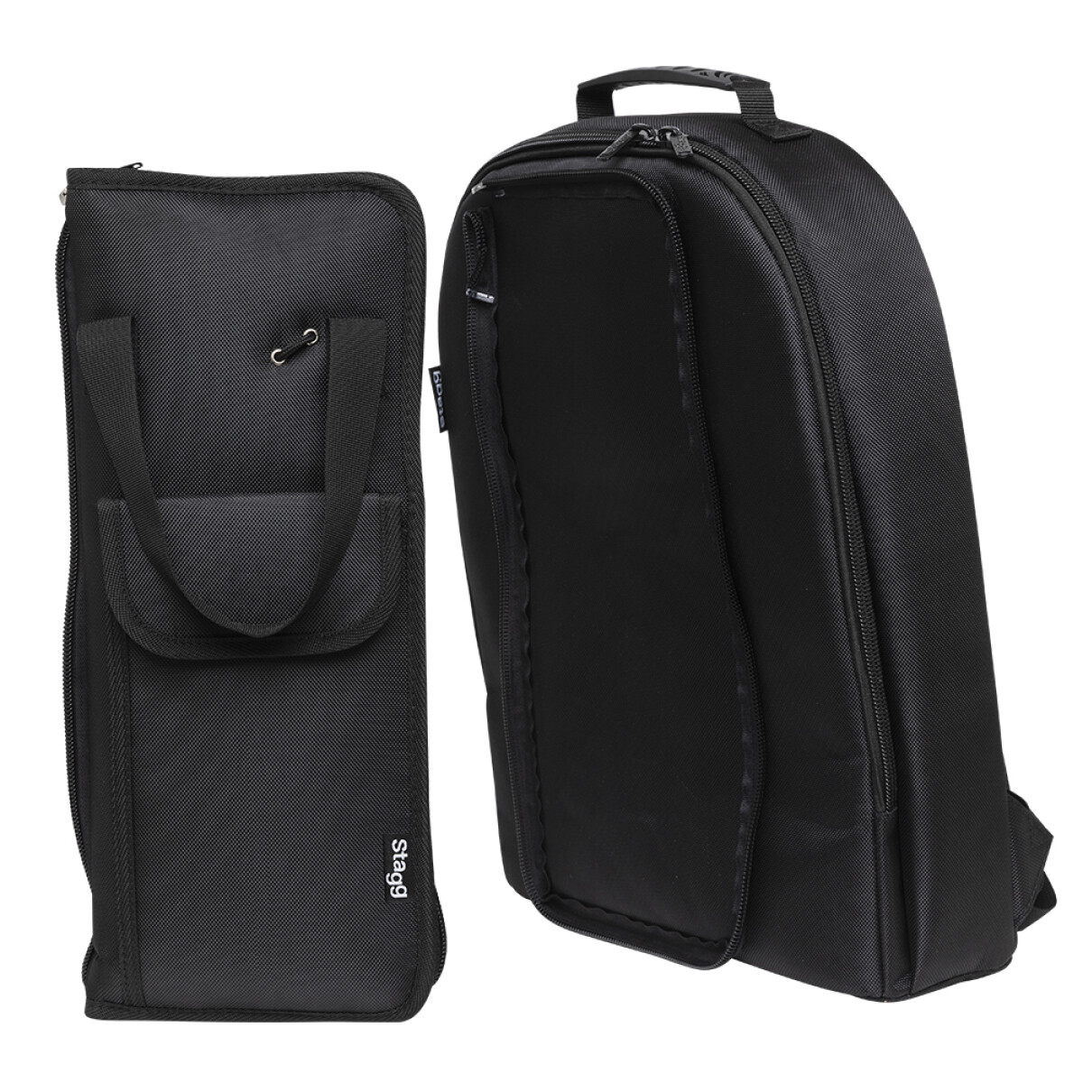 STAGG DSBACKPACK Drumstick Backpack mit abnehmbaren Stickbag