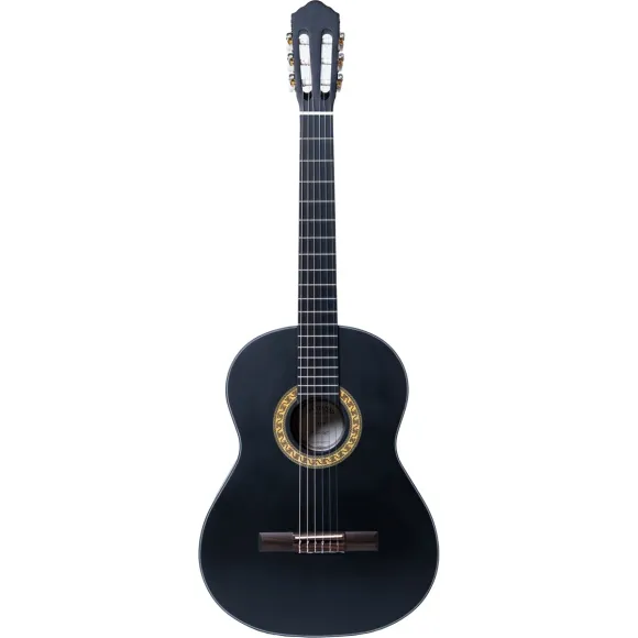 SANTANA CL-18-MBK Konzertgitarre 4/4 Matt Schwarz
