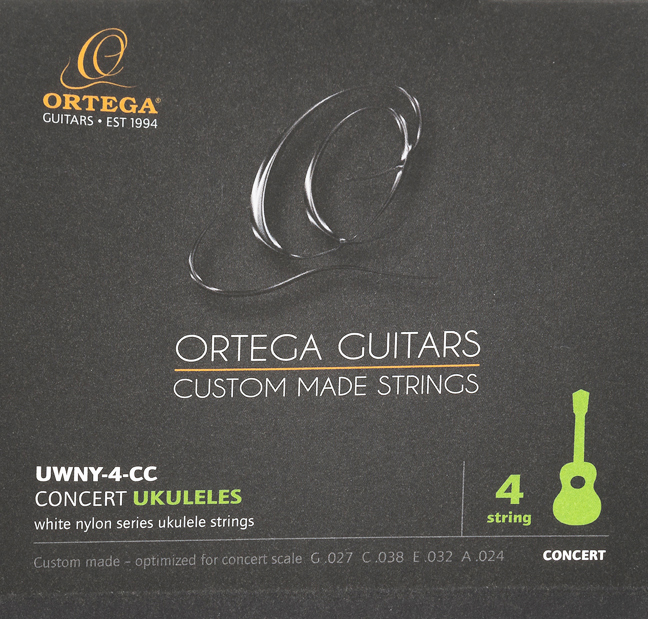 ORTEGA Ukulelesaiten UWNY-4-CC Konzert Ukulele