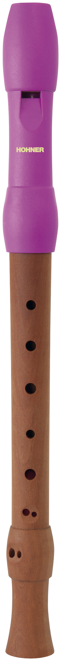 HOHNER Blockflöte, Alegra Line, pink, barock, zweiteilig