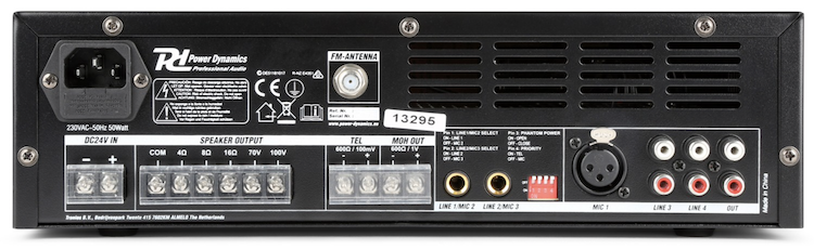 POWER DYNAMICS PBA60 100V Verstärker 60W