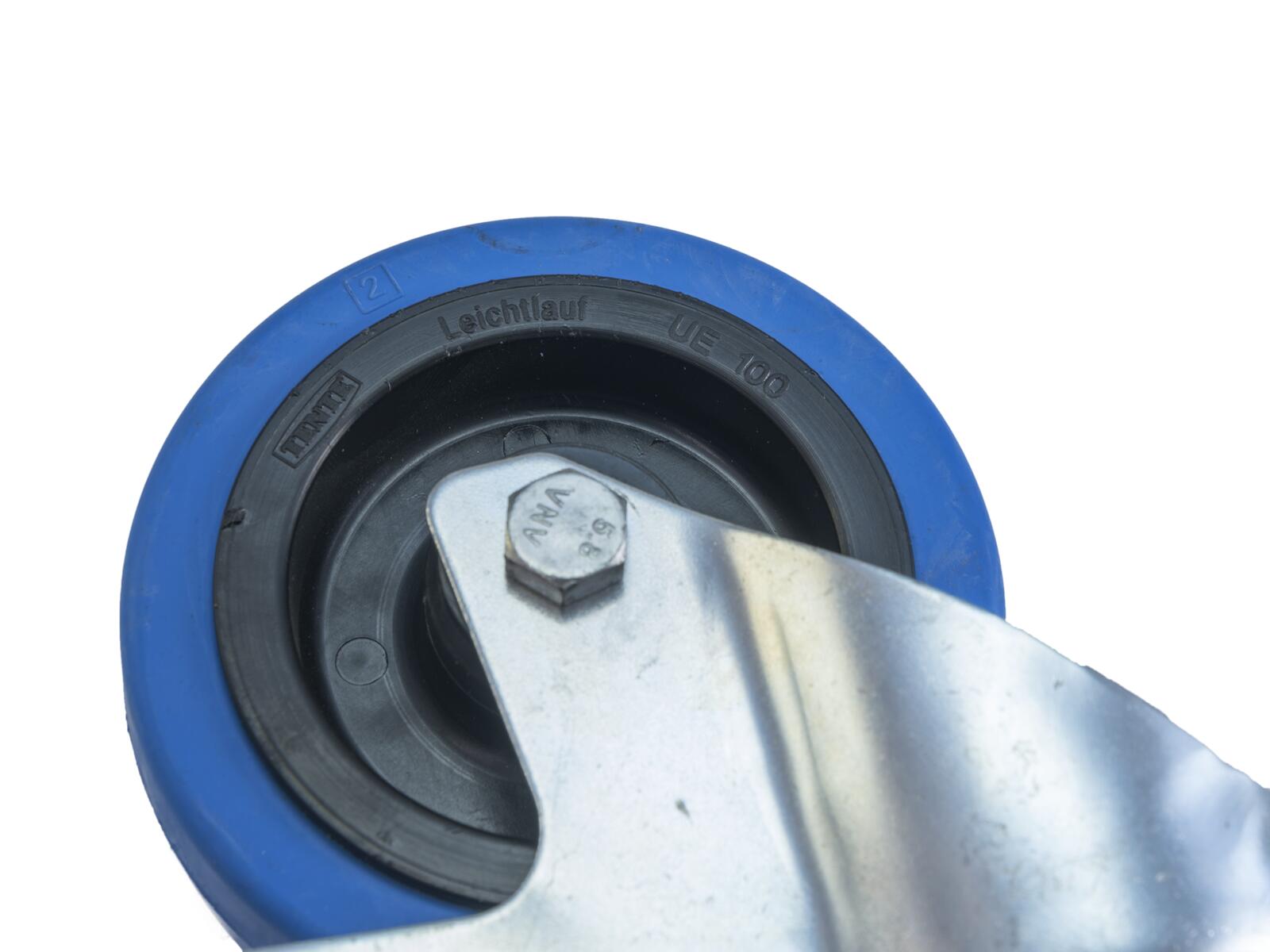 Blue Wheel Set (2x gebremst, 2x ungebremst)