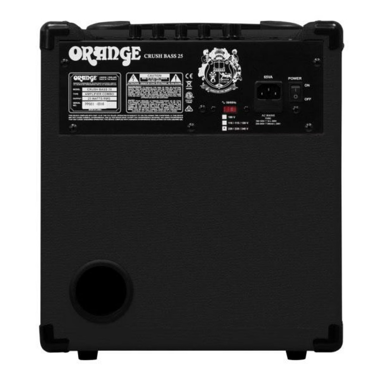 ORANGE Crush Bass 25 Black