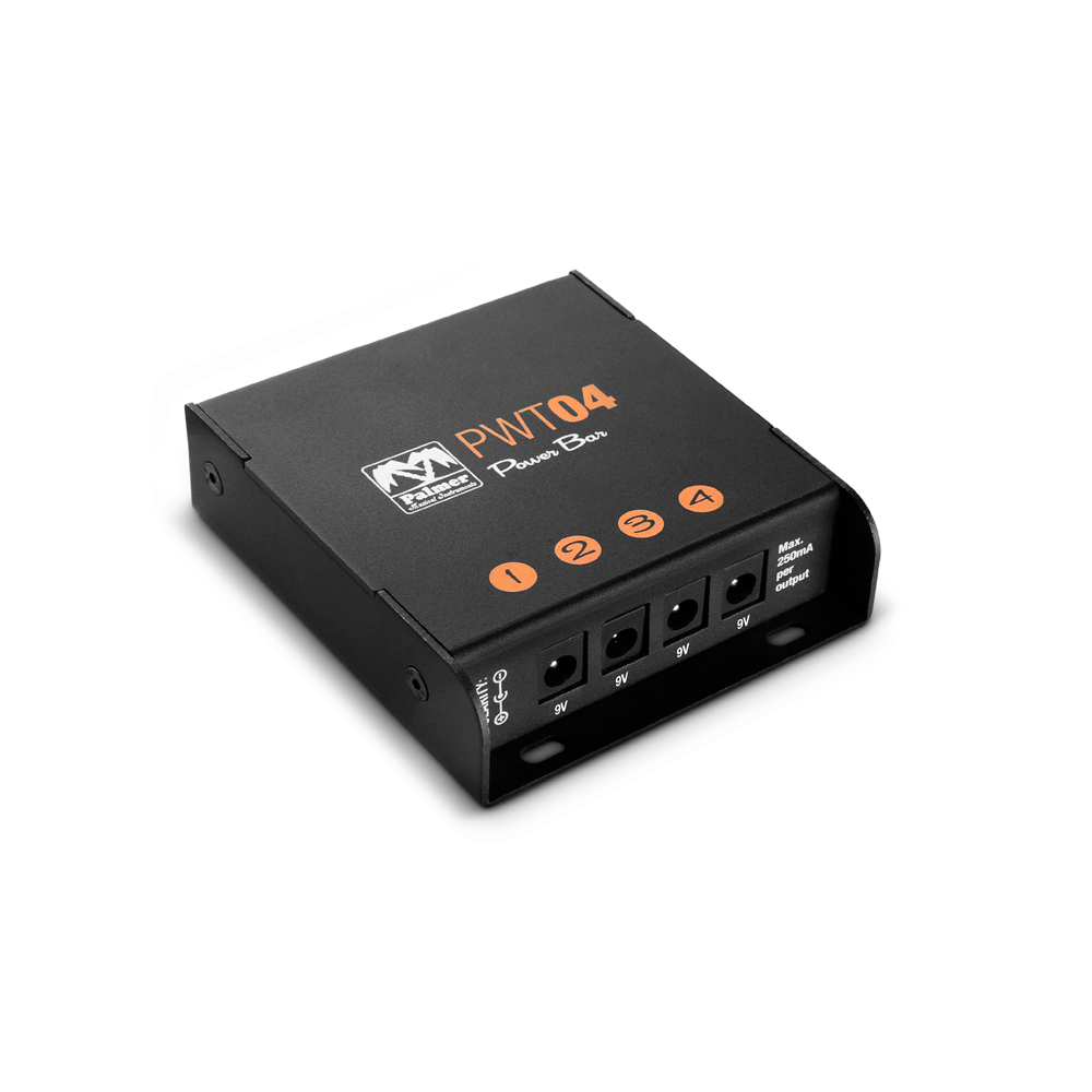 PALMER PWT04 Universal Pedalboard Netzteil mit 4 Ausgängen