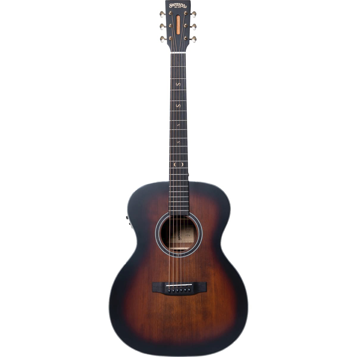 Santana Superb F94 Brown Burst Satin Westerngitarre