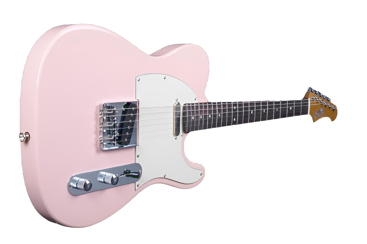 JET Guitars JT300 PKR E-Gitarre Pink