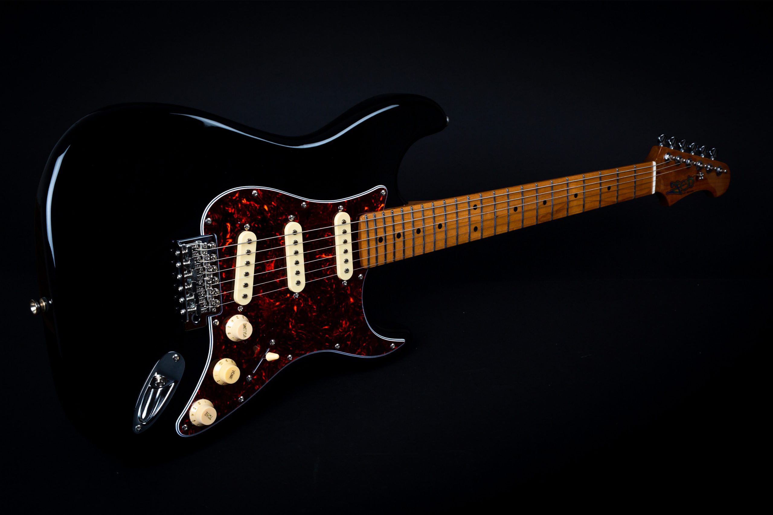 JET Guitars JS300 BK Black E-Gitarre