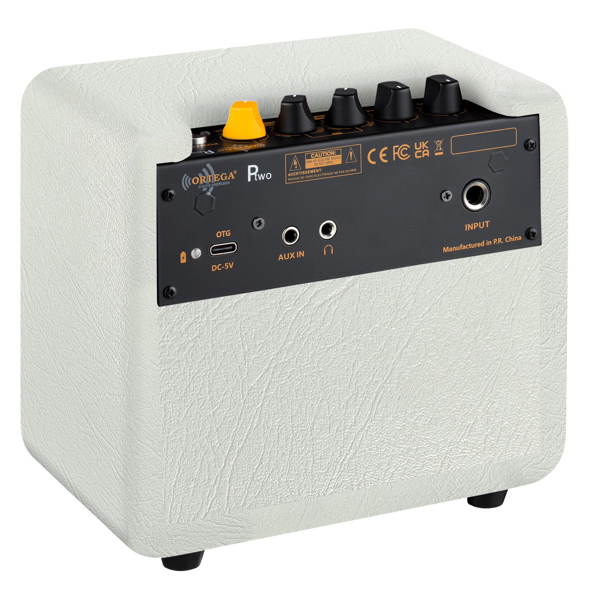 ORTEGA PTWO Limited Verstärker für Akustikgitarre White