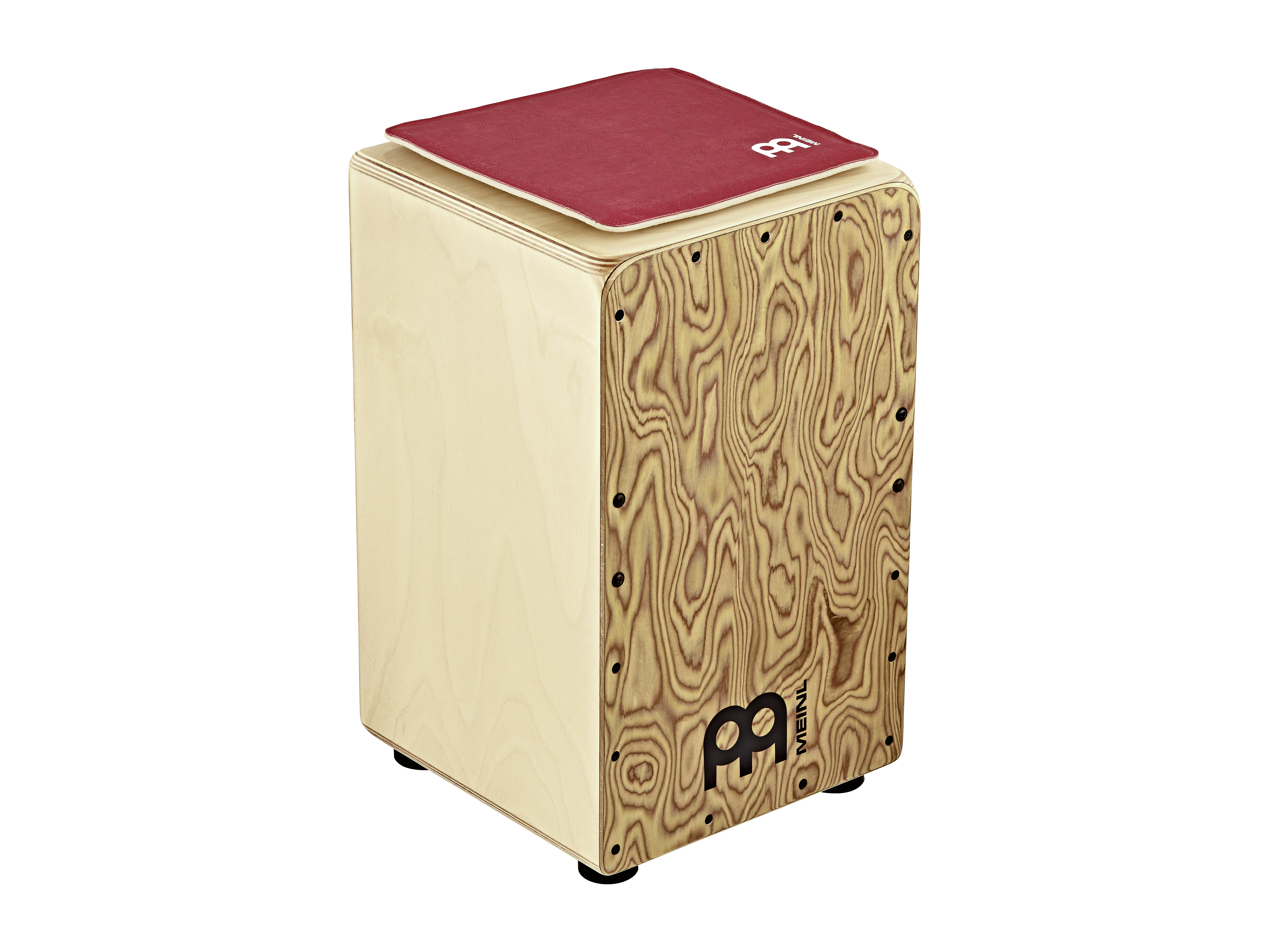 MEINL Percussion Kunstleder Sitz für Cajons Vintage Red