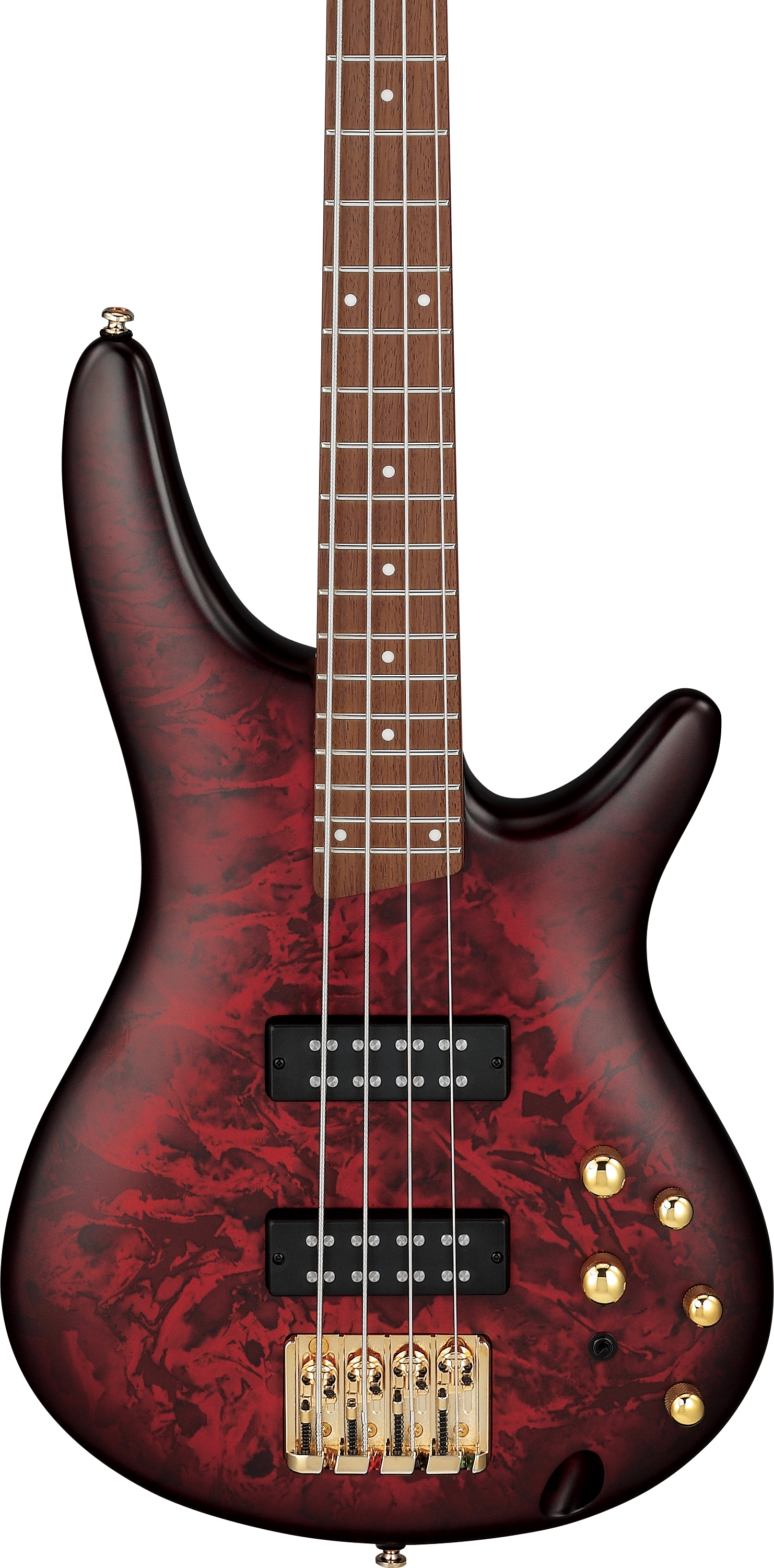 IBANEZ SR E-Bass 4-String - Wine Red Frozen Matte
