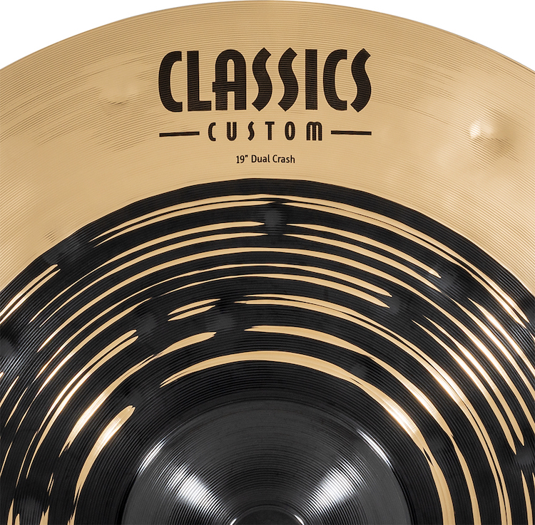 MEINL Cymbals Classics Custom Dual Crash 19"
