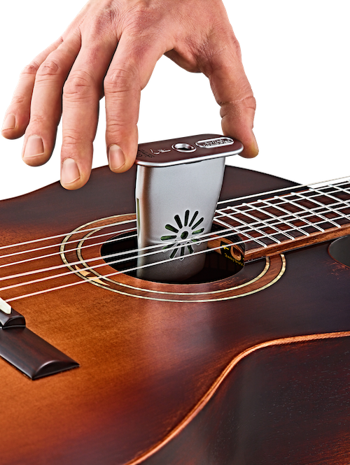 ORTEGA Befeuchter für Akustikgitarre schwarz, inkl. Schwamm & Spritze