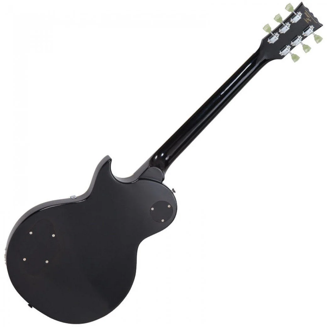 VINTAGE Reissued V100BLK E-Gitarre LP Model