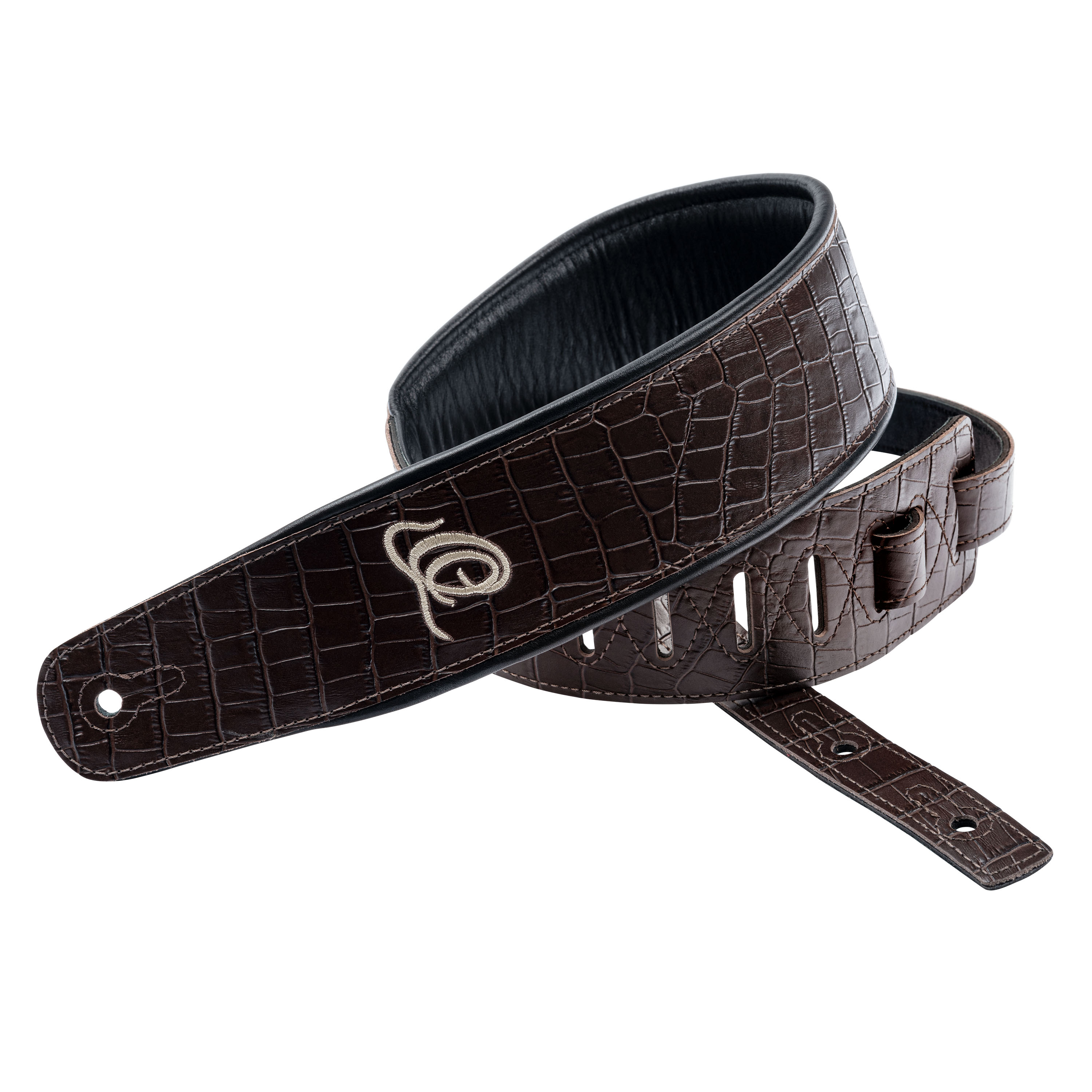 ORTEGA Echtleder Gurt - Dark Brown Lizzy