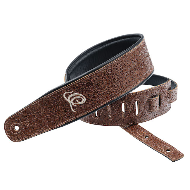 ORTEGA Echtleder Gurt - Byzantine Brown OSBY-6
