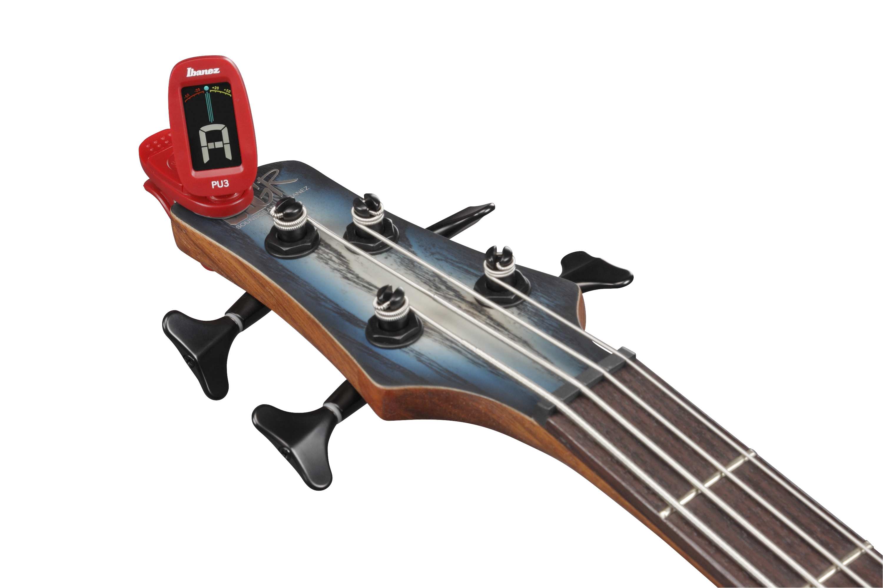IBANEZ PU3-RD Clip Tuner Rot