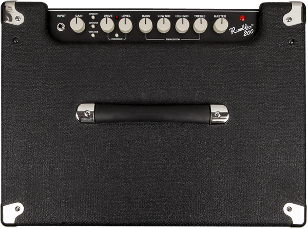 FENDER Rumble 200 (V3), 230V EUR, Black/Silver