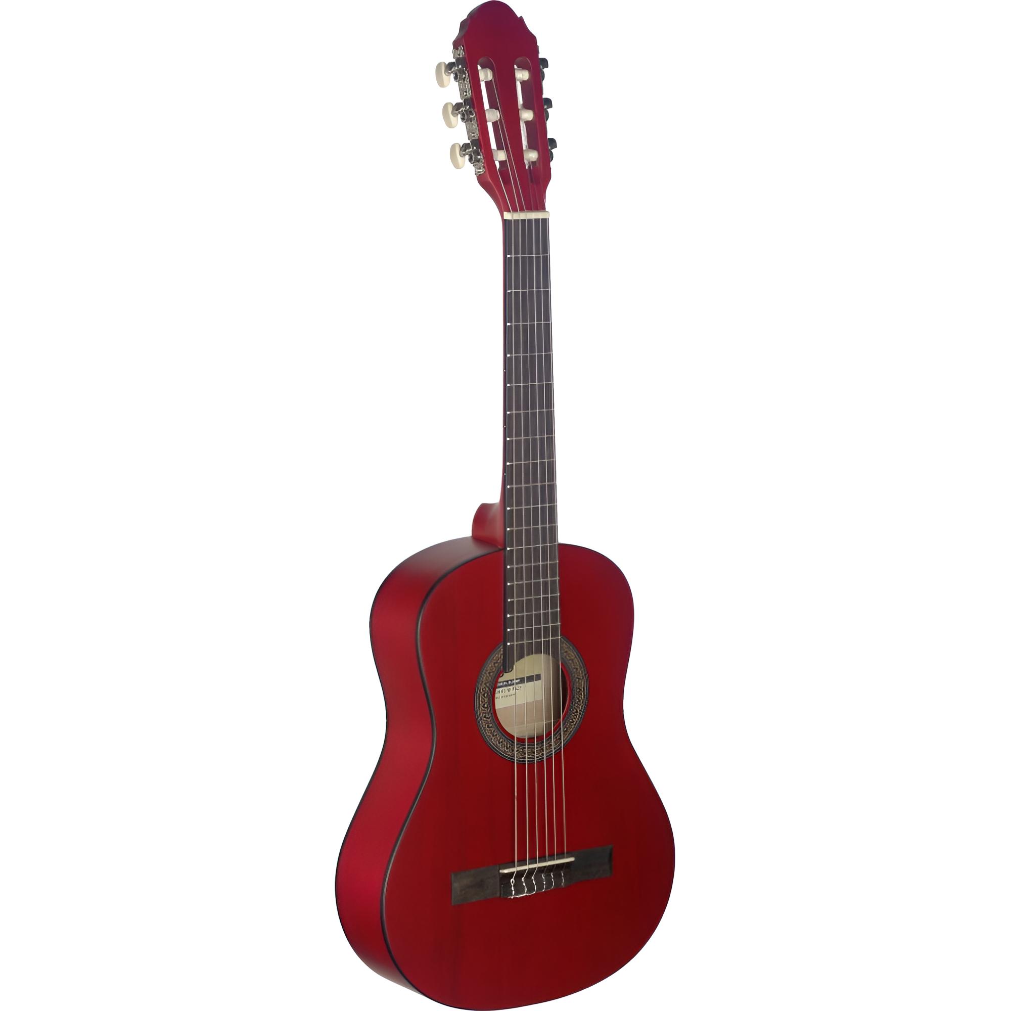 Stagg C410 M 1/2 Klassikgitarre Rot
