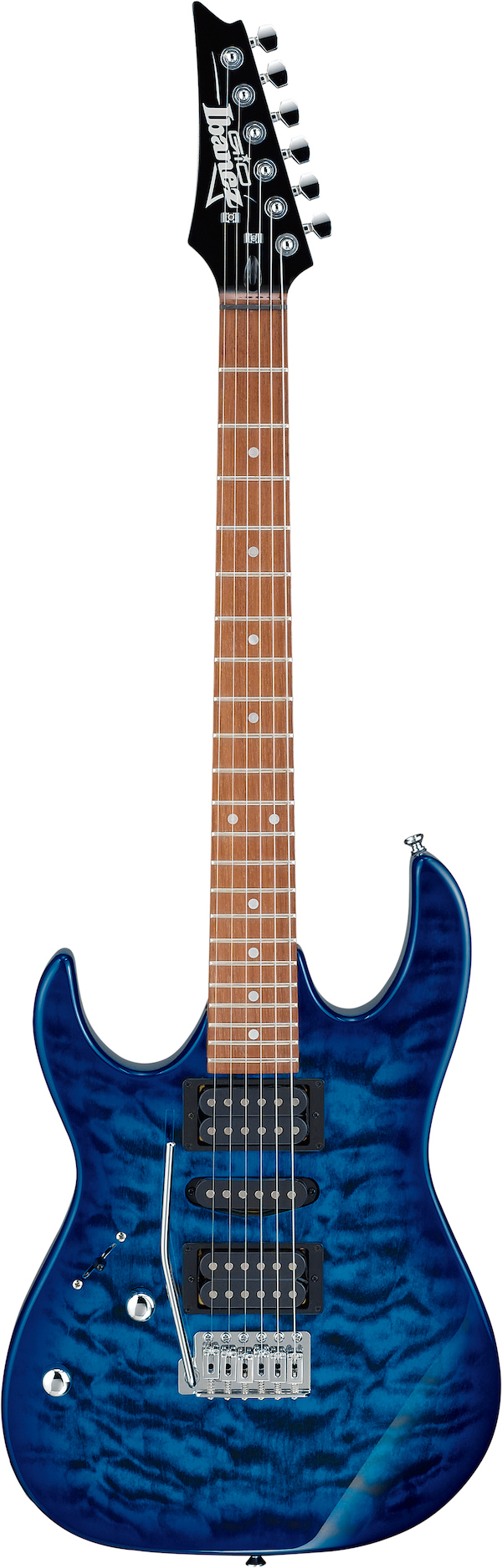 IBANEZ GRX70QAL-TBB Transparent Blue Burst Lefty