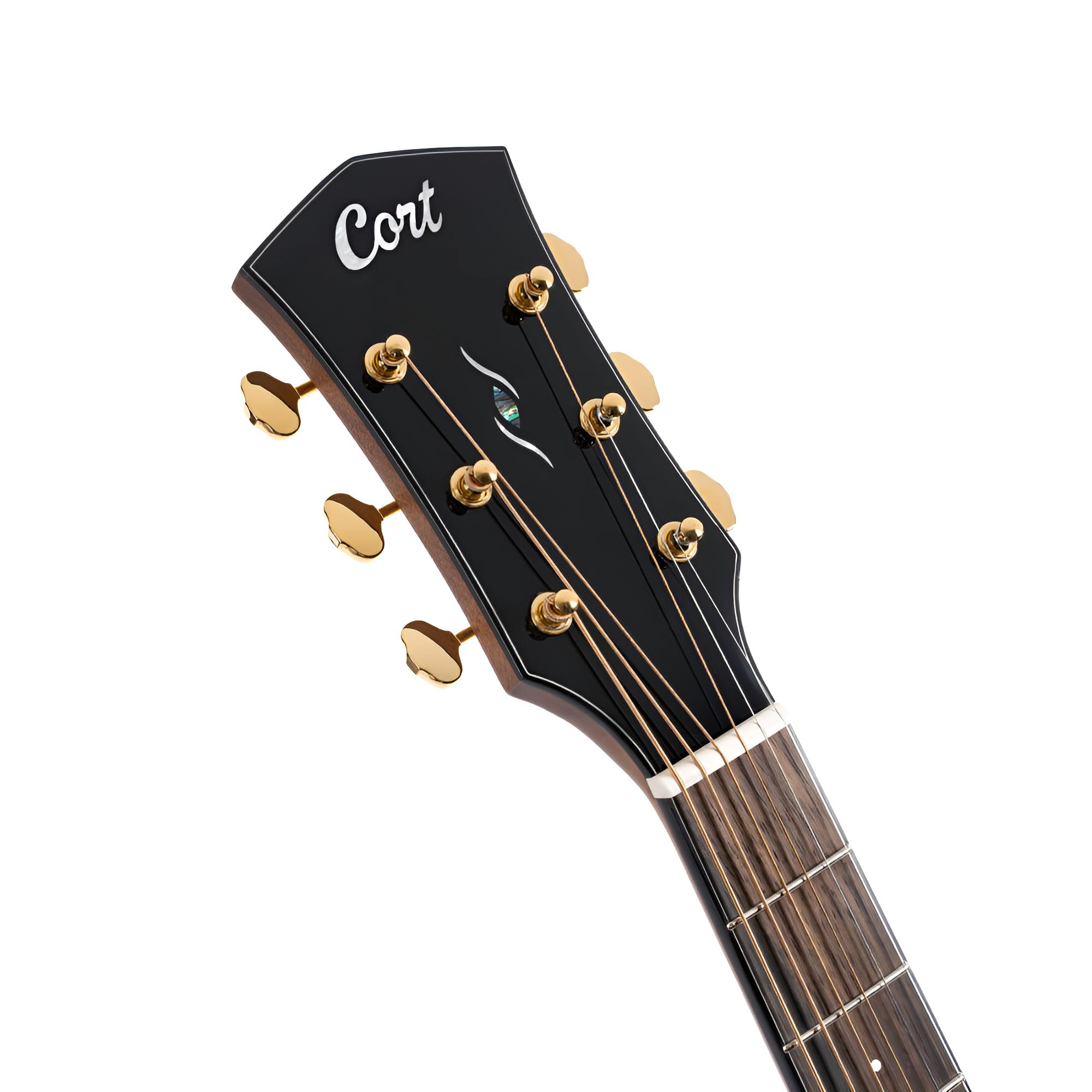 CORT Gold D6 Natural Westerngitarre inkl. Tasche
