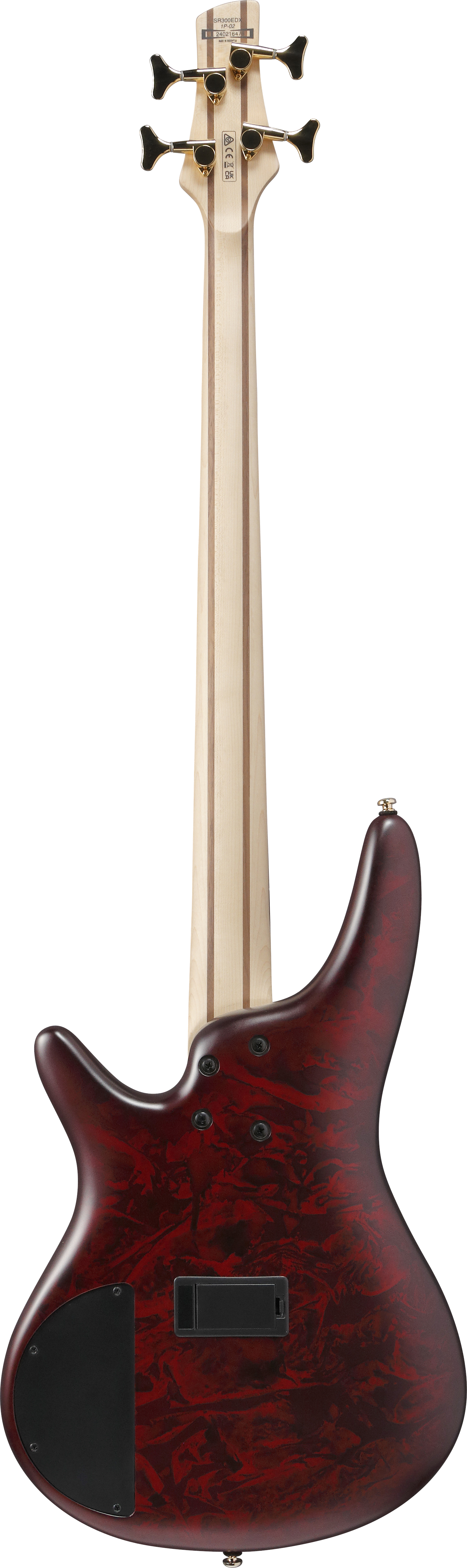 IBANEZ SR E-Bass 4-String - Wine Red Frozen Matte