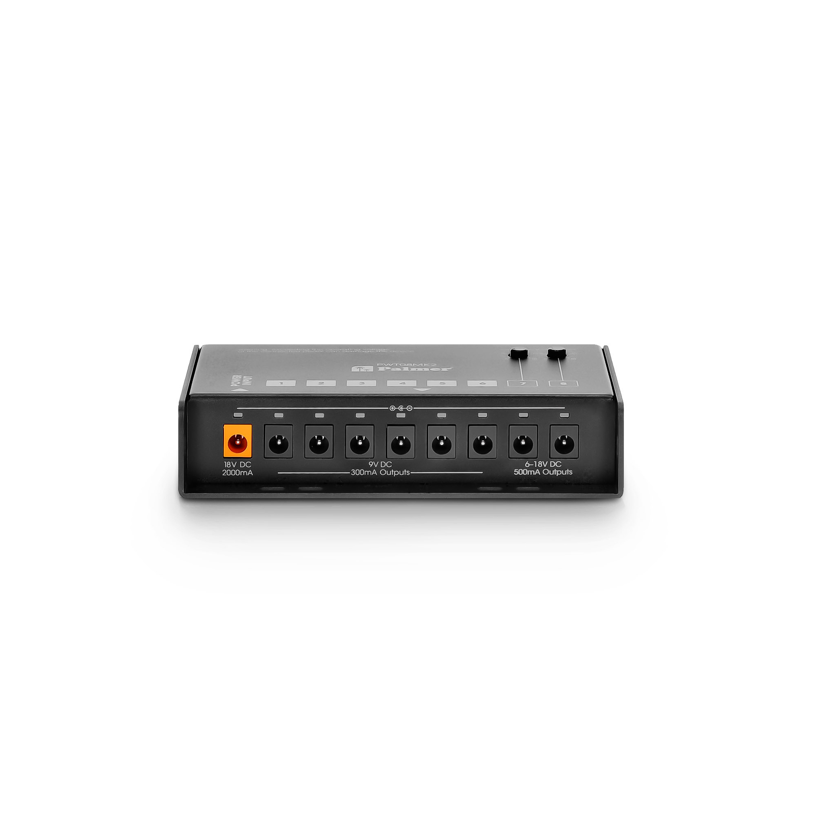 PALMER PWT08MK2 Universal Pedalboard Netzteil mit 8 Ausgängen