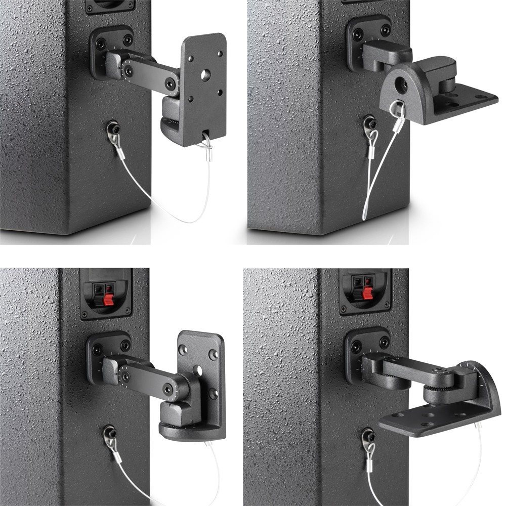 LD Systems SAT WMB 10 B Wandhalterung für Boxen schwarz