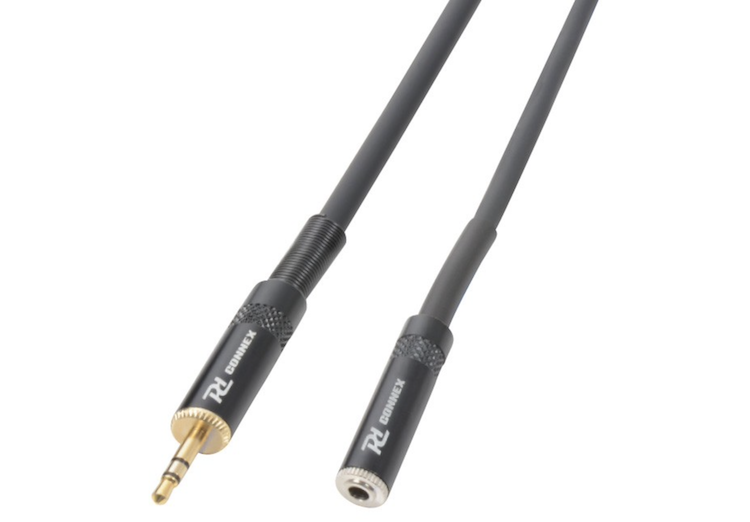 POWER DYNAMICS CX90-6 Kopfhörerverlängerung 3.5mm Stereo männlich - 3.5mm Stereo weiblich 6 m