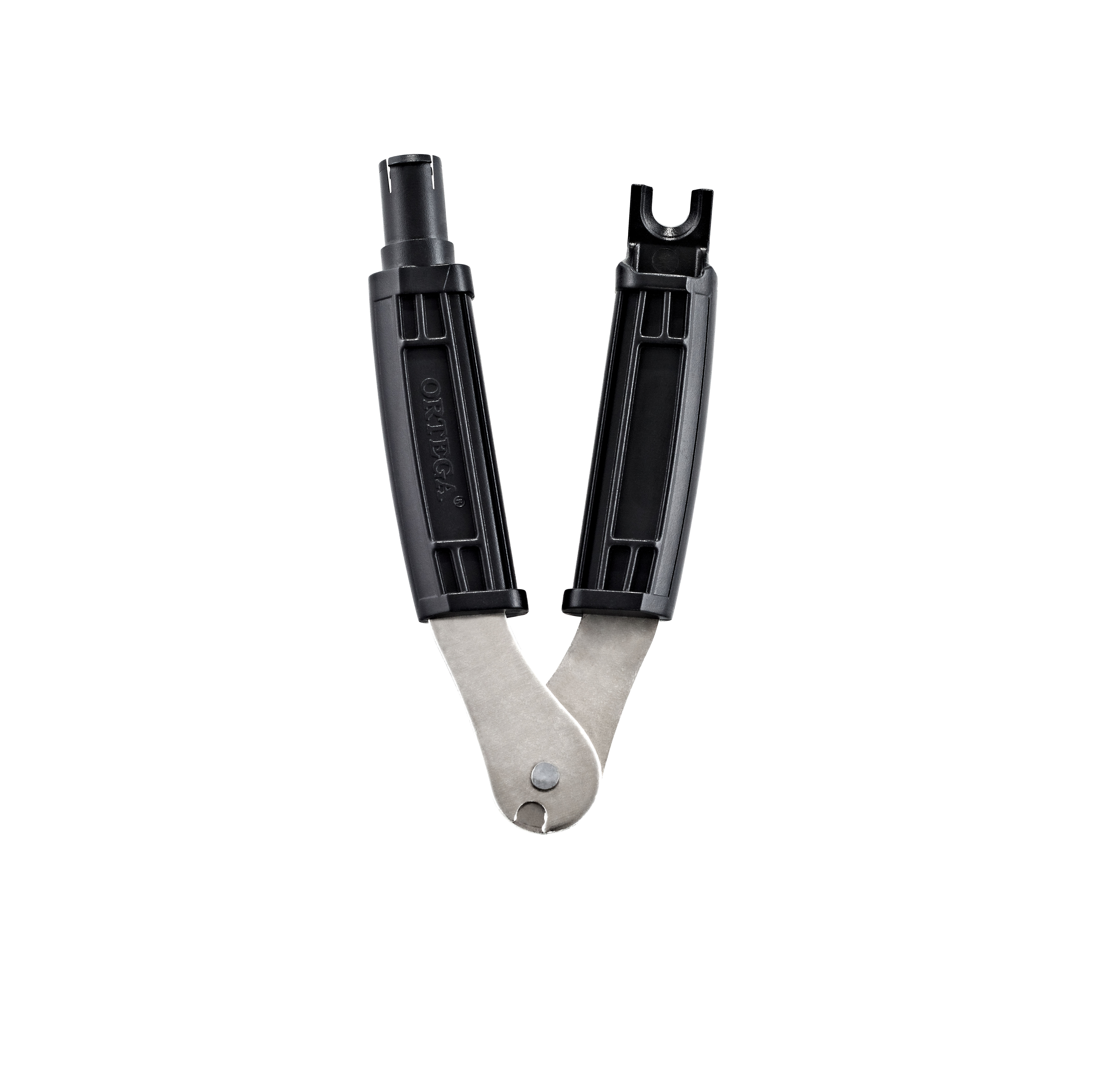 ORTEGA Multi-Tool Saitenkurbel & Schneider 3 wechselbare Aufsätze für Gitarre/Bass/Ukulele
