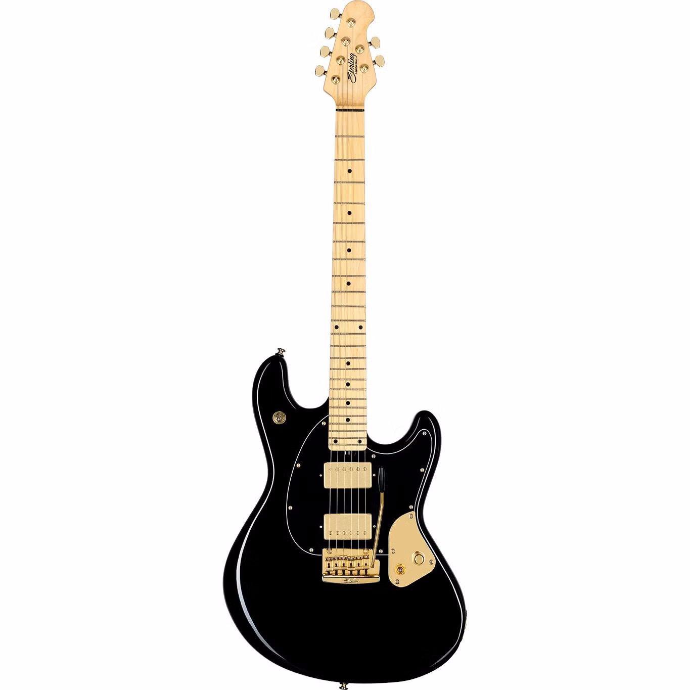 Sterling by Music Man Jared Dines Artist Series Schwarz