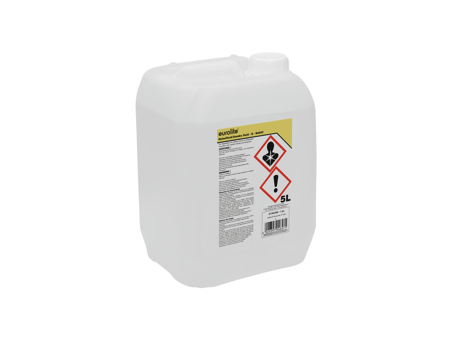 EUROLITE SMOKE FLUID -B- Basic, 5l Nebelfluid