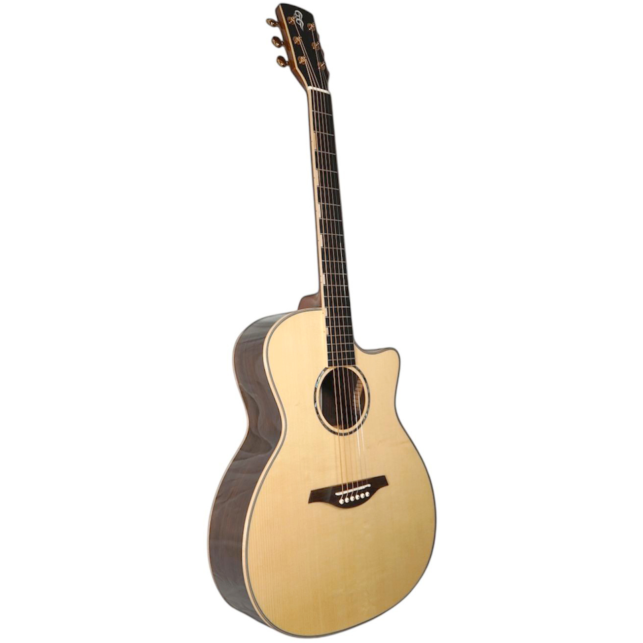 YOU'S GUITARS VF23E GAC Natural Gloss Westerngitarre