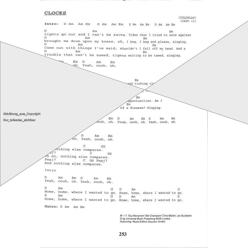 NOTEN DAS DING 3 - Kultliederbuch D 88
