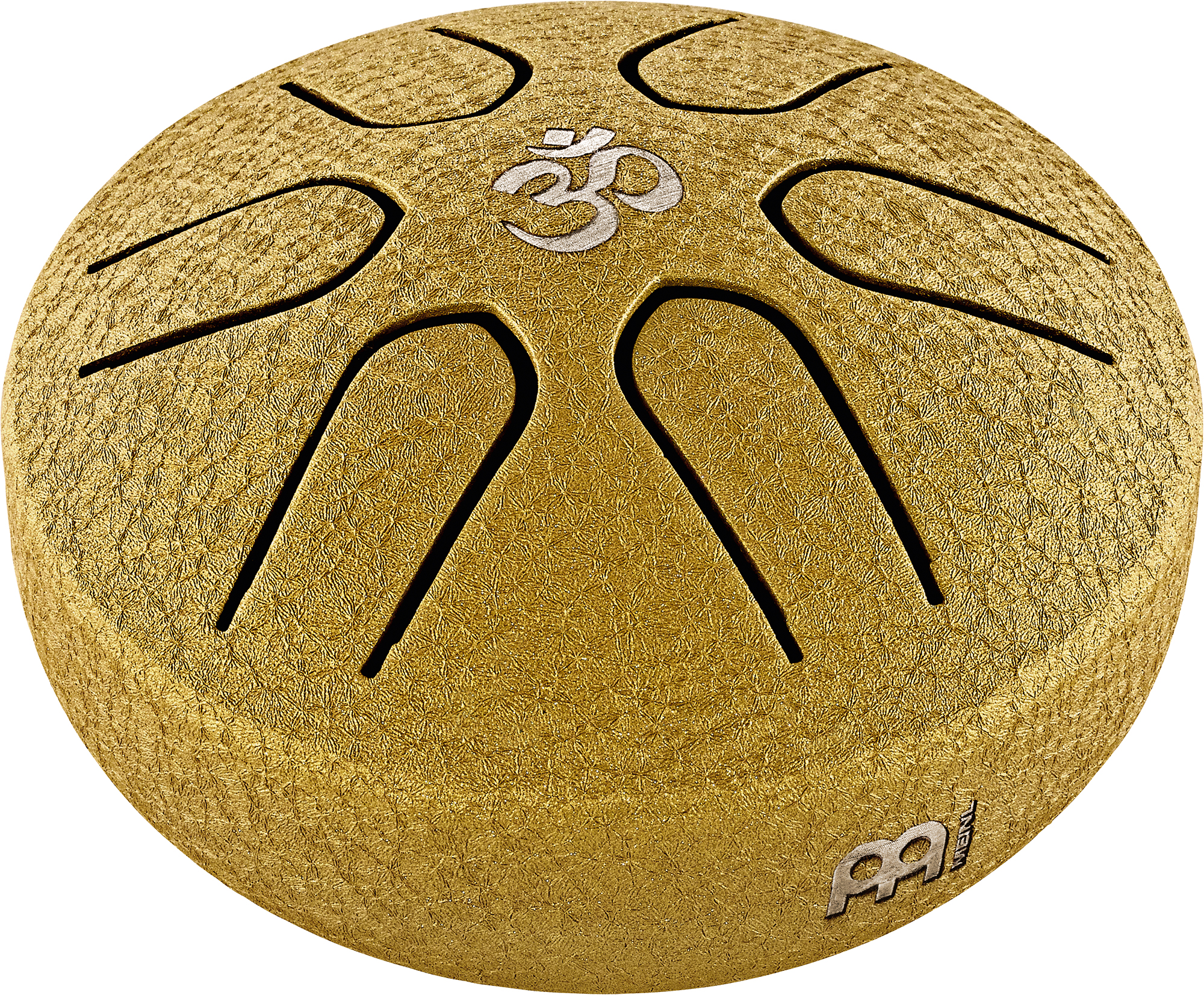 MEINL Sonic Energy Pocket Steel Tongue Drum A Dur, 6 Töne - Gold, OM / 3"/7,6 cm