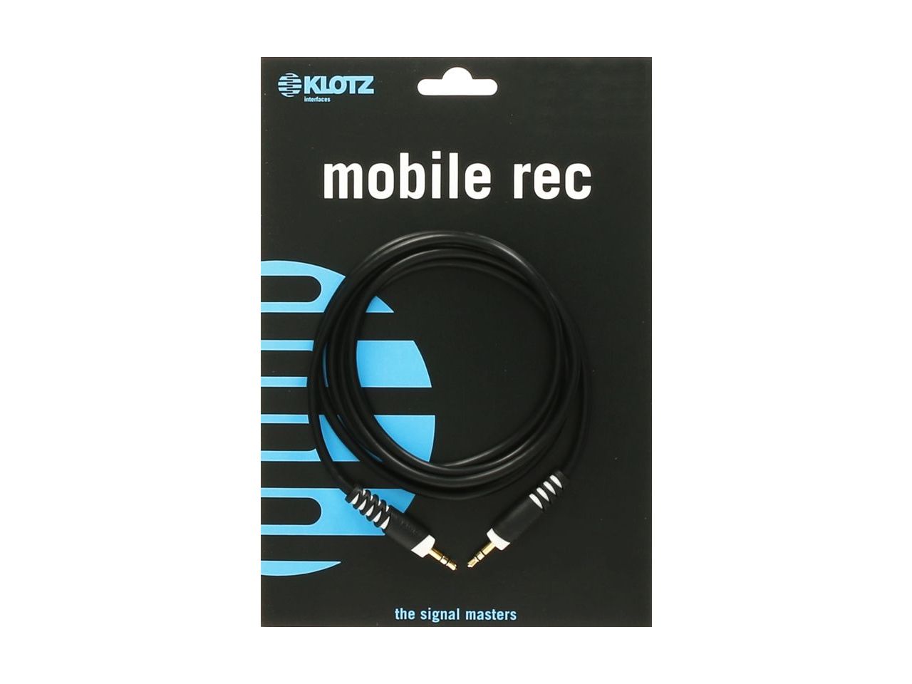 KLOTZ AS-MM0090 Stereo Mini Klinke Kabel 0,9 m