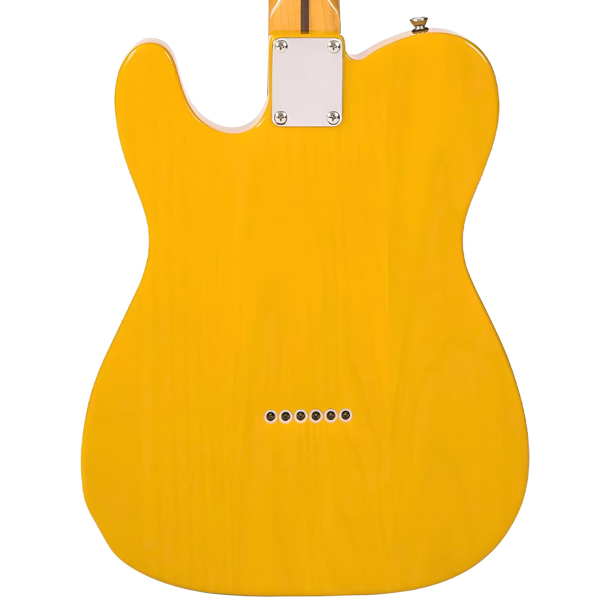 VINTAGE Reissued V52BS Butterscotch T-Style E-Gitarre