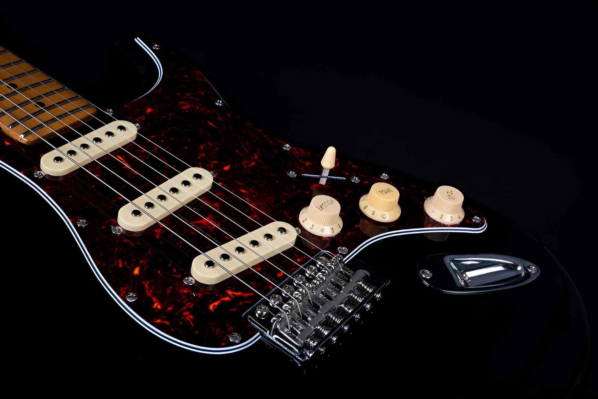 JET Guitars JS300 BK Black E-Gitarre