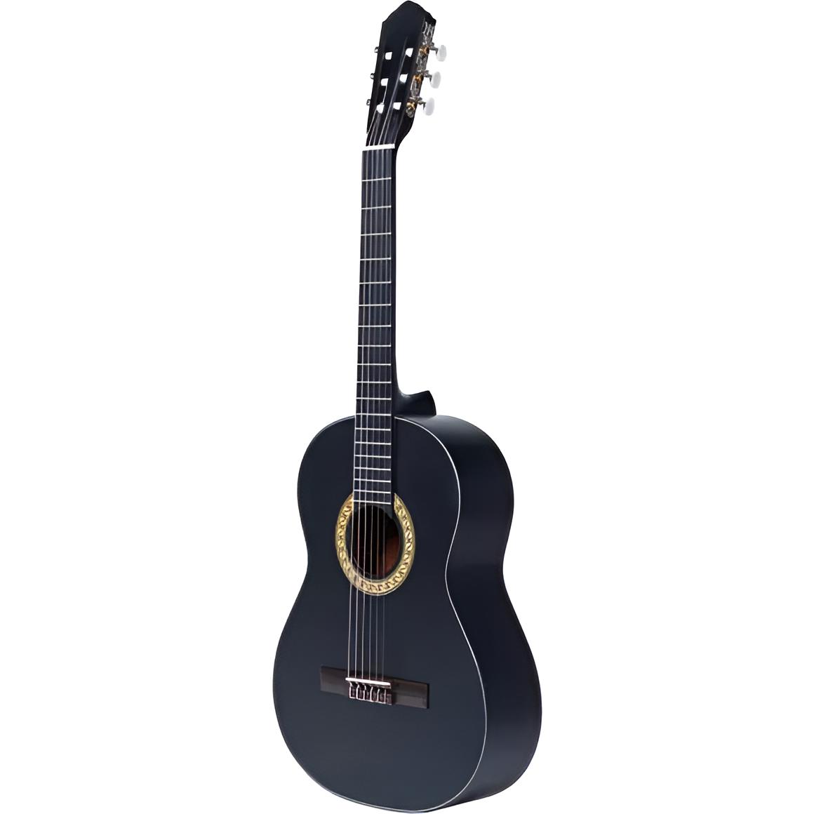 SANTANA CL-18-MBK 4/4 Konzertgitarre Matt Schwarz